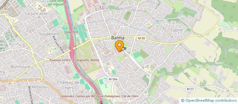 localisation de l'entreprise MADAME LAURIANE LACAPERE à BALMA