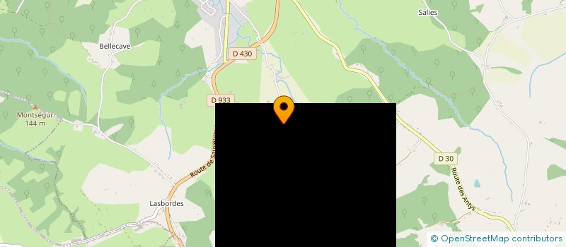 localisation de l'entreprise MADAME LAURIANE LAHERRERE  SALIES-DE-BEARN