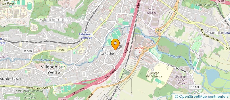 localisation de l'entreprise MADAME LAURIANE LALUNG  VILLEBON-SUR-YVETTE