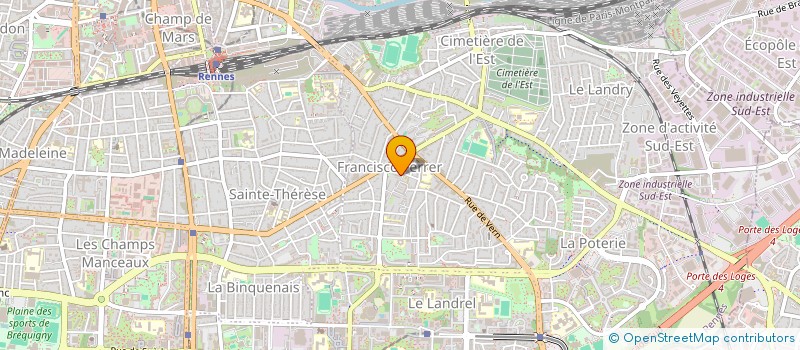 localisation de l'entreprise MADAME LAURIANE LESEIGNEUR  RENNES