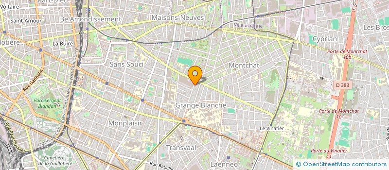 localisation de l'entreprise MADAME LAURIANE LOMBARDO  LYON