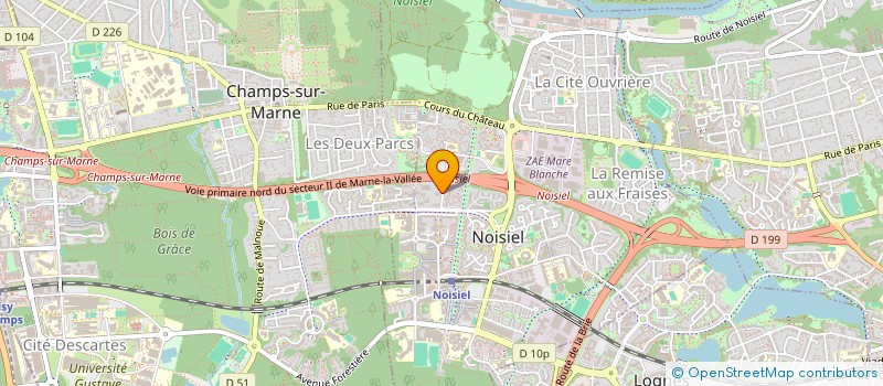 localisation de l'entreprise MADAME LAURIANE NOUET  NOISIEL