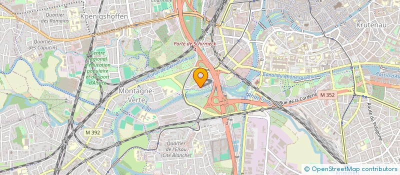 localisation de l'entreprise MADAME LAURIANE PACE à STRASBOURG