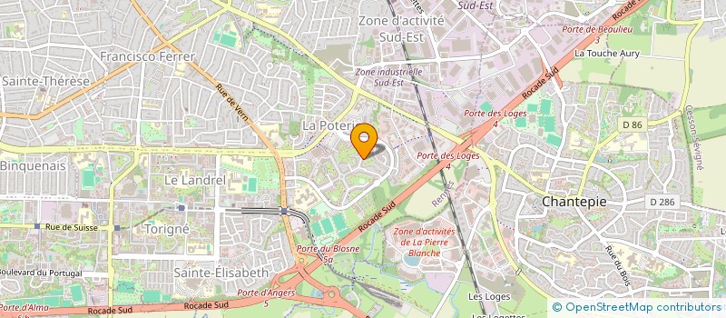 localisation de l'entreprise MADAME LAURIANE PETEL  RENNES