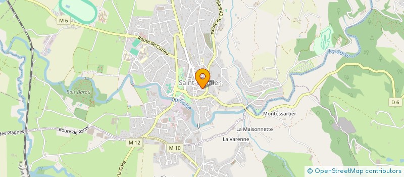 localisation de l'entreprise MADAME LAURIANE POT  SAINT-GALMIER