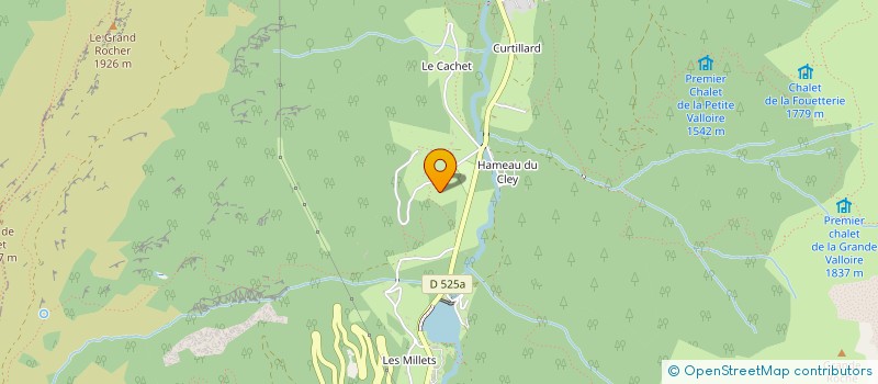 localisation de l'entreprise MADAME LAURIANE RAYMOND  LE HAUT-BREDA