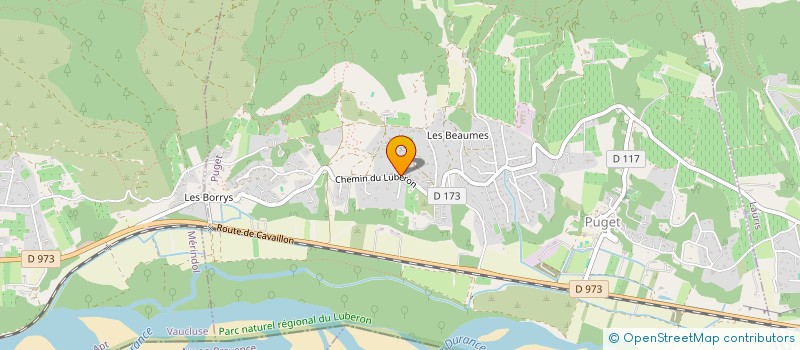 localisation de l'entreprise MADAME LAURIANE RIQUET  PUGET