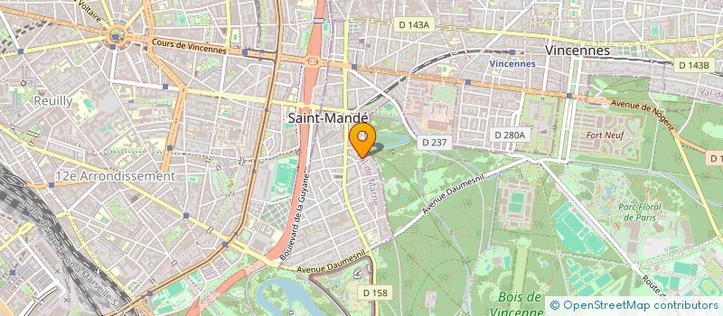 localisation de l'entreprise MADAME LAURIANE ROCHE  SAINT-MANDE