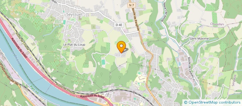 localisation de l'entreprise MADAME LAURIANE SAFRANI  SEYSSUEL