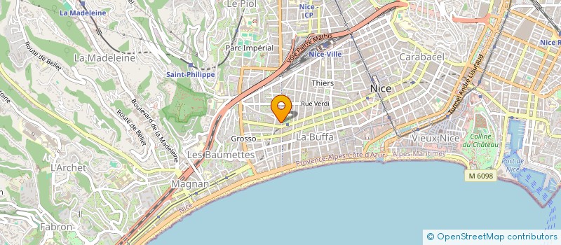 localisation de l'entreprise MADAME LAURIANE SALTEL  NICE