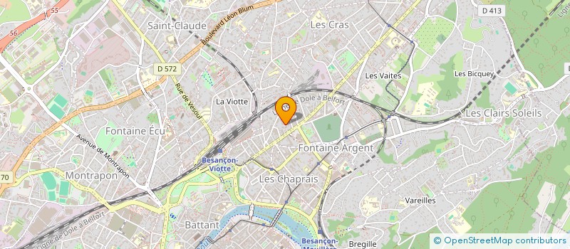 localisation de l'entreprise MADAME LAURIANE SALWEY à BESANCON