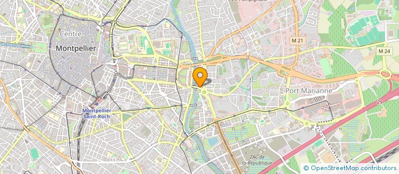 localisation de l'entreprise MADAME LAURIANE SCHOLZEN à MONTPELLIER