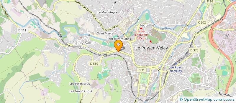 localisation de l'entreprise MADAME LAURIANE SEDES à LE PUY-EN-VELAY