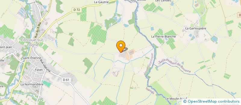 localisation de l'entreprise MADAME LAURIANE SIMON  CORCOUE-SUR-LOGNE