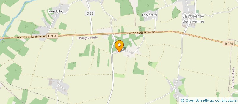 localisation de l'entreprise MADAME LAURIANE VAUTHIER  JOUY-SUR-MORIN