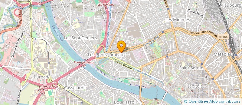 localisation de l'entreprise MADAME LAURIANE WEBER à TOULOUSE