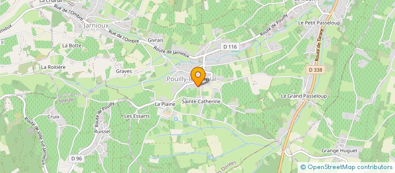 localisation de l'entreprise MADAME LAURIANNE ARNAUD à PORTE-DES-PIERRES-DOREES
