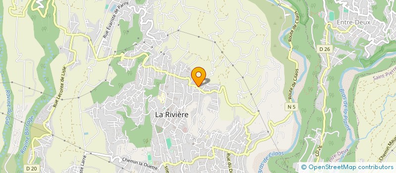 localisation de l'entreprise MADAME LAURIANNE BARDIL  SAINT-LOUIS