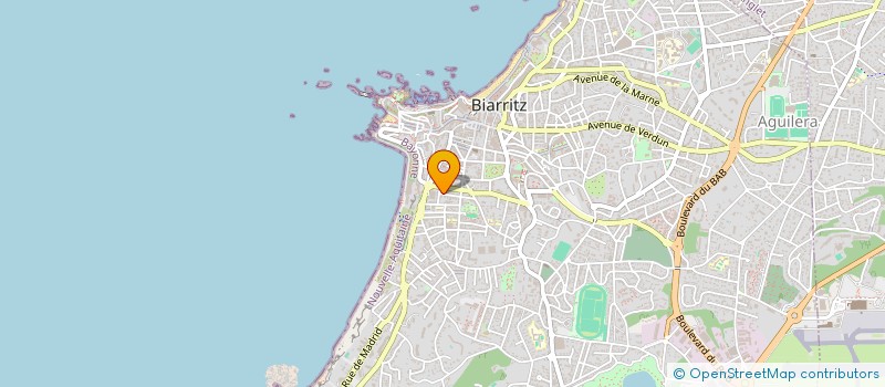 localisation de l'entreprise MADAME LAURIANNE BIRRE à BIARRITZ