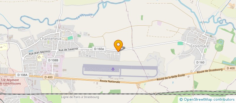 localisation de l'entreprise MADAME LAURIANNE BOURA  LUNEVILLE