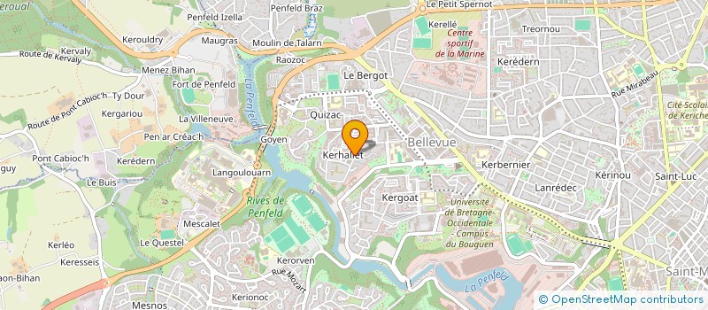 localisation de l'entreprise MADAME LAURIANNE CESSOU à BREST