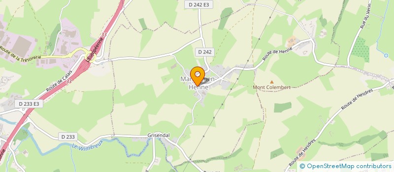localisation de l'entreprise MADAME LAURIANNE CHAUVET  MANINGHEN-HENNE