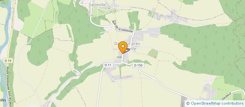 localisation de l'entreprise MADAME LAURIANNE DELAFOSSE  DAUBEUF-PRES-VATTEVILLE