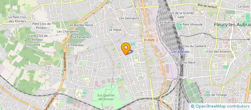 localisation de l'entreprise MADAME LAURIANNE EBABI à ORLEANS