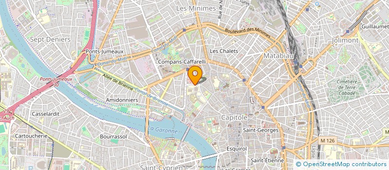 localisation de l'entreprise MADAME LAURIANNE GALLICE à TOULOUSE