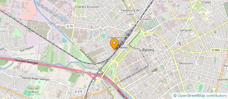 localisation de l'entreprise MADAME LAURIANNE GRISLIN  REIMS