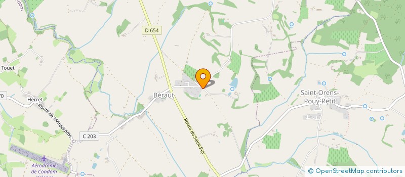 localisation de l'entreprise MADAME LAURIANNE JACQUOT  BERAUT