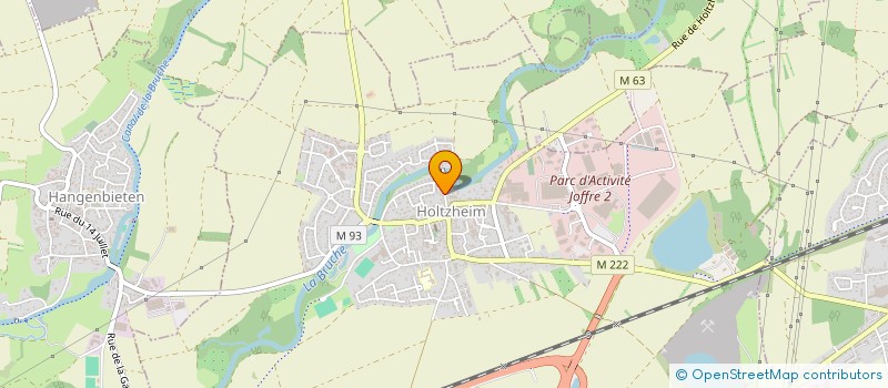 localisation de l'entreprise MADAME LAURIANNE KOLB  HOLTZHEIM