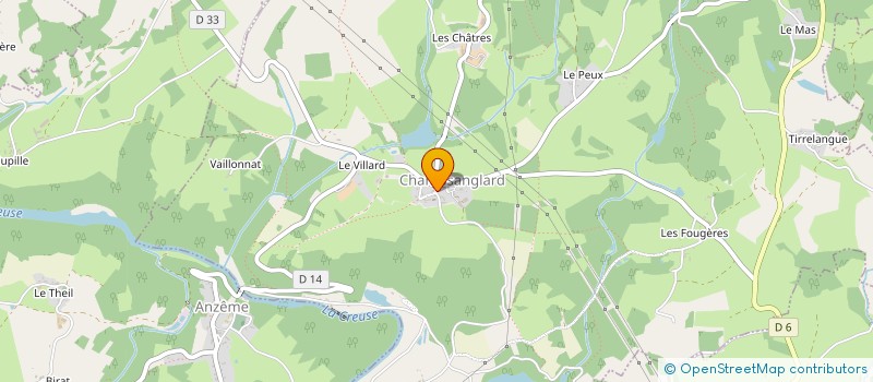 localisation de l'entreprise MADAME LAURIANNE LAFAYE à CHAMPSANGLARD