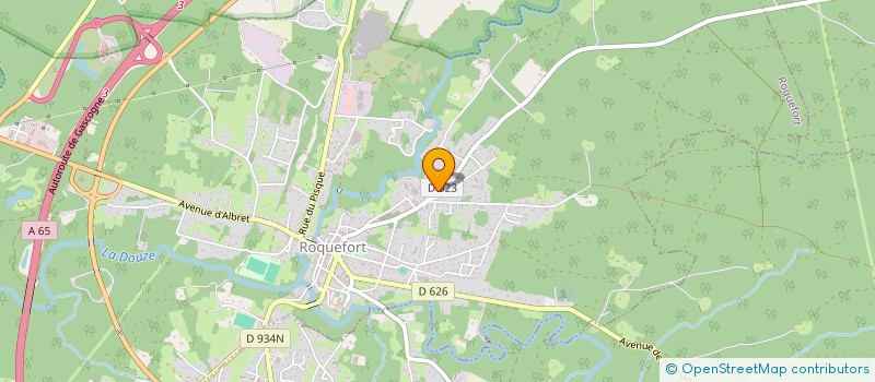 localisation de l'entreprise MADAME LAURIANNE LARRAT  ROQUEFORT