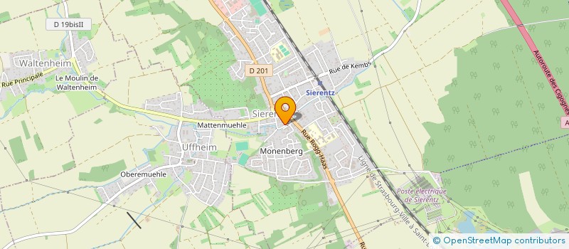 localisation de l'entreprise MADAME LAURIANNE MARION  SIERENTZ