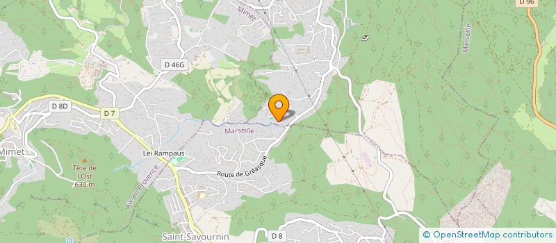 localisation de l'entreprise MADAME LAURIANNE PISTON D'EAUBONNE  GREASQUE