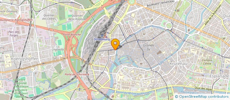 localisation de l'entreprise MADAME LAURIANNE RUSSO à STRASBOURG
