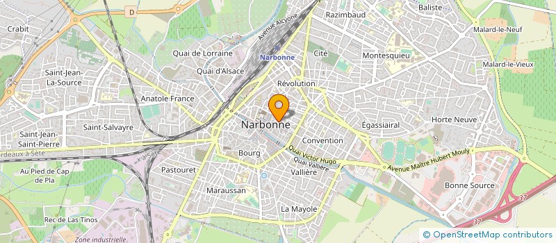 localisation de l'entreprise MADAME LAURIANNE TOURET à NARBONNE