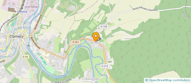 localisation de l'entreprise MADAME LAURIANNE VESSOT  ARMES