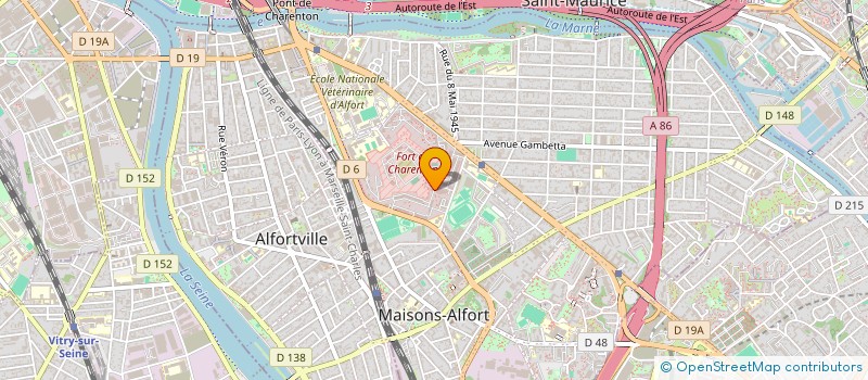 localisation de l'entreprise MADAME LAURICE PASQUIER à MAISONS-ALFORT