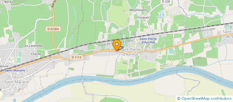 localisation de l'entreprise MADAME LAURIDA BOUYRAC  SAINT-PIERRE-D'AURILLAC