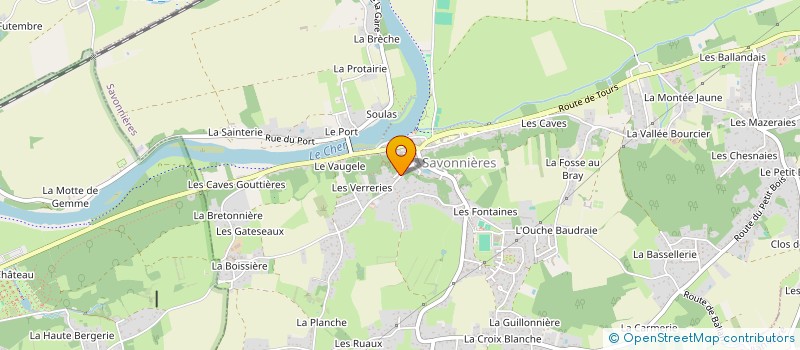 localisation de l'entreprise MADAME LAURIE AGENEAU  SAVONNIERES