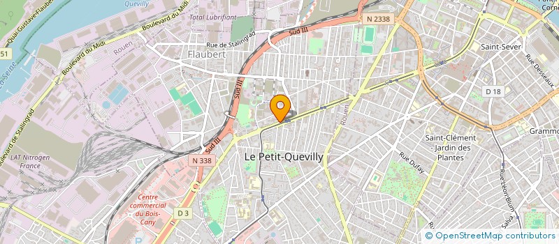 localisation de l'entreprise MADAME LAURIE AIT DJEBARRA à LE PETIT-QUEVILLY
