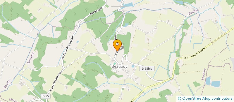 localisation de l'entreprise MADAME LAURIE ANDREA MARIE COLOMBIE  BEAUPUY