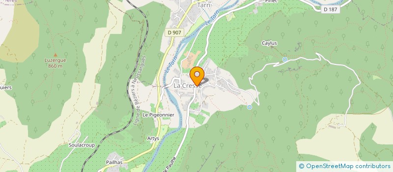 localisation de l'entreprise MADAME LAURIE ANNA LIMONGI  LA CRESSE