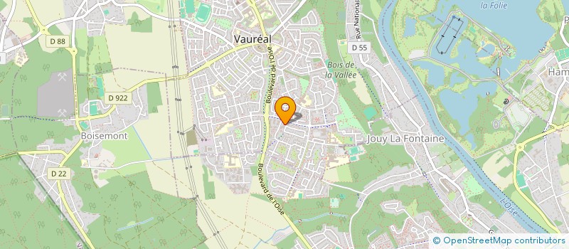 localisation de l'entreprise MADAME LAURIE-ANNE ANTOINE  CAYENNE