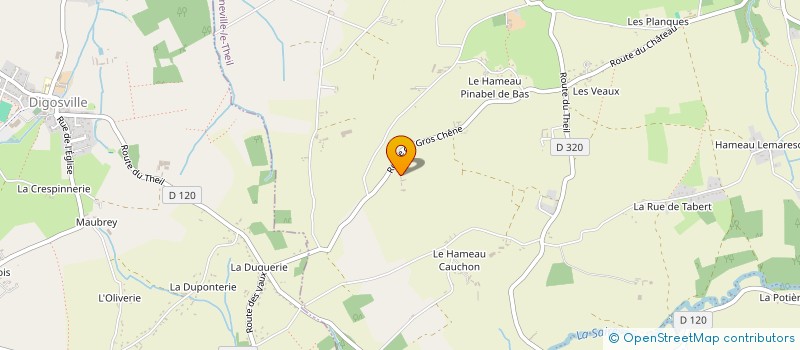 localisation de l'entreprise MADAME LAURIE ANNE DAURELLE  GONNEVILLE-LE THEIL