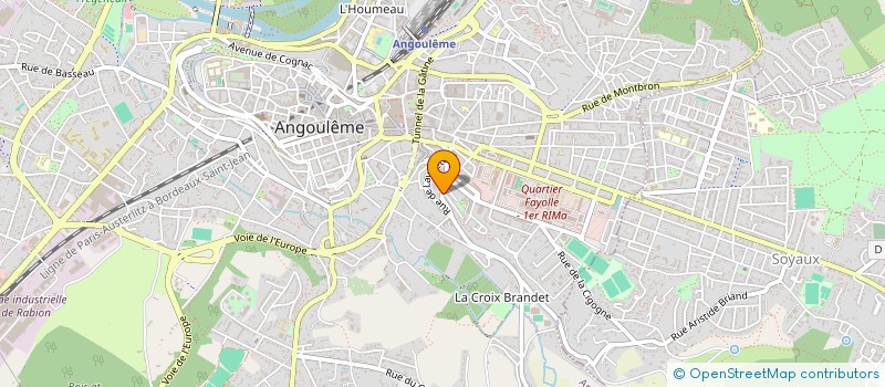 localisation de l'entreprise MADAME LAURIE-ANNE DIGUET à ANGOULEME