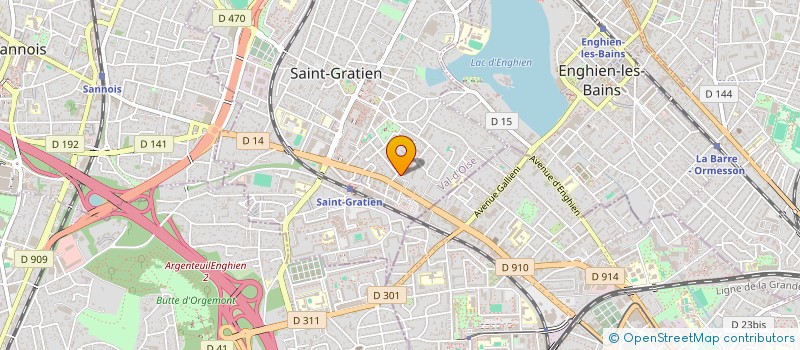 localisation de l'entreprise MADAME LAURIE-ANNE DOUARED  SAINT-GRATIEN