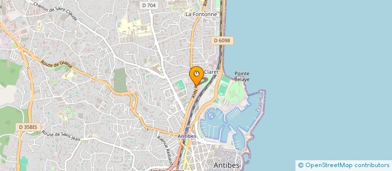 localisation de l'entreprise MADAME LAURIE ARMAND  ANTIBES